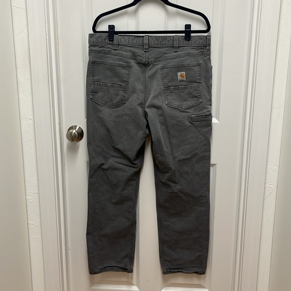 Carhartt Men's Grey Relaxed Fit Trousers - 38 x 32‎ - Picture 3 of 3
